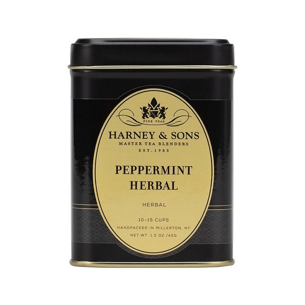 Harney & Sons Herbal Tea, Peppermint, Caffeine Free, 1.5 oz (42 g)