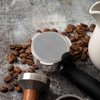 2PCS 53.3mm Espresso Puck Screen 316 Stainless Steel 150μm 1.7mm Ultra-Thin Espresso Filter Screen Mesh Reusable Filter for Espresso Coffee Maker Machine Portafilter Filter Basket