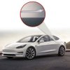 IPG for Tesla Model 3 / Model Y Door Handle Decal Sticker Wrap Kit (Set of 4) with Tesla Logo (Brushed Aluminum)