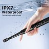 XFU Sonic Toothbrushes for Adults and Kids, 3 Brush Heads, with 5 Modes and IPX7 Waterproof, Battery Electric Toothbrush Build in 2 Mins Timer 40,000 VPM XF-11 Black