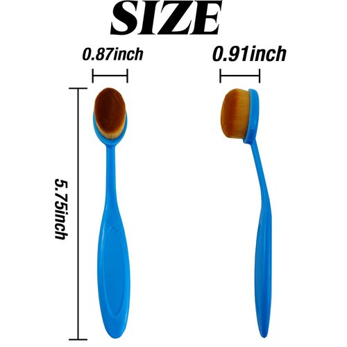 RONYOUNG 20PCS Craft Ink Blending Brush, Crafting Ink Background Blender, Soft Bristle Color Coded Handles, Paper Crafter Artist Tool for Painting, Drawing, Card Making, Stamp, Stencil