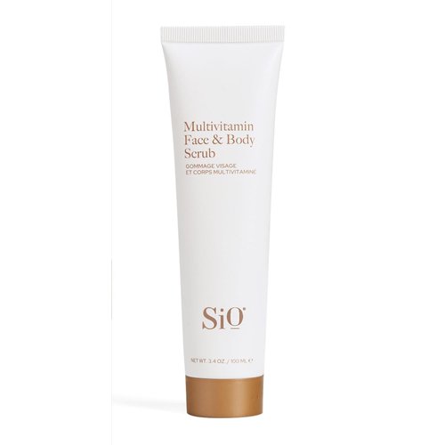 SiO Cryo Multivitamin Face & Body Scrub - Antioxidant-Rich Exfoliator