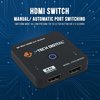 J-Tech Digital 8K HDMI 2.1 Mini Switch 2 in 1 Out 48Gbps 8K 60Hz 4K 120Hz HDR / HDR10 HDMI Switcher for Xbox PS5 BluRay with Auto Switch [JTECH-8KSW21]