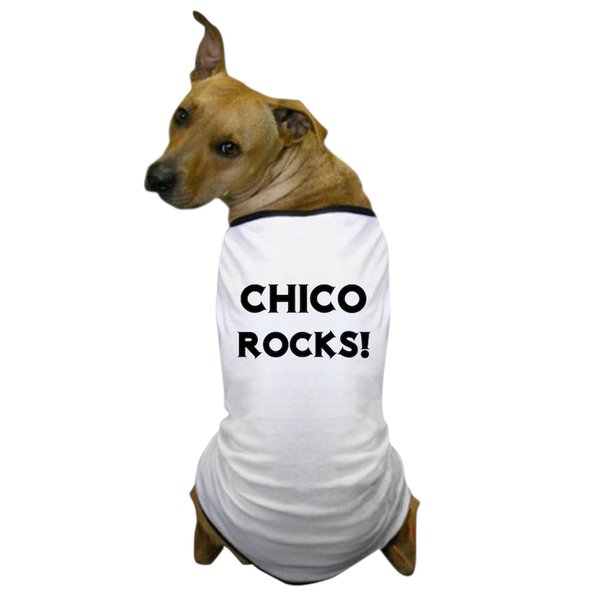 CafePress Chico Rocks! Dog T Shirt Dog T-Shirt, Pet Clothing, Funny Dog Costume