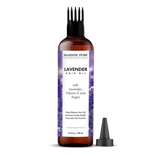 MAJESTIC PURE Lavender Hair Oil 6.7 Fl oz
