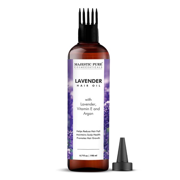 MAJESTIC PURE Lavender Hair Oil 6.7 Fl oz