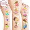 96 PCS Fairy Temporary Tattoos Stickers Fairy First Birthday Party Decorations Favors Decor Party Supplies Woodland Fairy Theme Cute Gifts for Kids Adults Girls Classroom Prizes Rewards