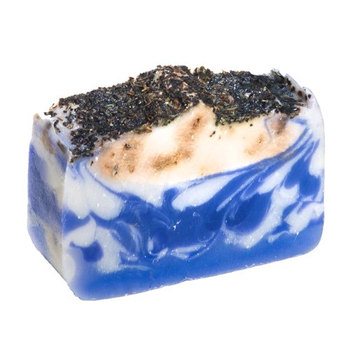 Lavender Soap Bar (4Oz) with dried Lavender and Lavender essential Oil, ideal for dry skin, Natural Handmade Soap by Falls River Soap Company