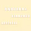 White Press on Nails Short Square - SHANRUN Cute Moonlight White Fake Nails Press ons Nail Art Tips Glue on Nails Full Cover Artificial Acrylic False Nails with Design Stick on Nails Kit for Women