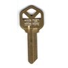 KEYSALACARTE Custom Engraved KW1 Key Blank - 1 Pack - Personalized 2-Line Uncut Key - Fun Labels & Unique Designs