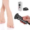 Electric Foot File Callus Remover Professional Foot File Pedicure Tools Adjustable Speed 60pcs Replacement Sandpaper disc Easy to Remove Cutin Dead Skin calluses(Black 60pcs)