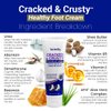 TriDerma Cracked & Crusty™ Healthy Foot Cream Moisturizes, Softens and Heals Dry Feet, Cracked Heels and Dry Elbows with Salicylic Acid, Urea, Shea Butter, AP4 Aloe and Vitamins, 4.2 Ounces