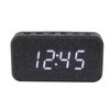 Jensen JCR-229 FM Digital Dual Alarm Clock Radio,Gray