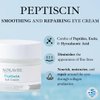 Noravite PeptiScin - Peptide Eye Cream with Hyaluronic Acid and Escin | Rich Moisturizing Dark Circle Eye Cream | Brightens and Tones - 1.35 Ounce