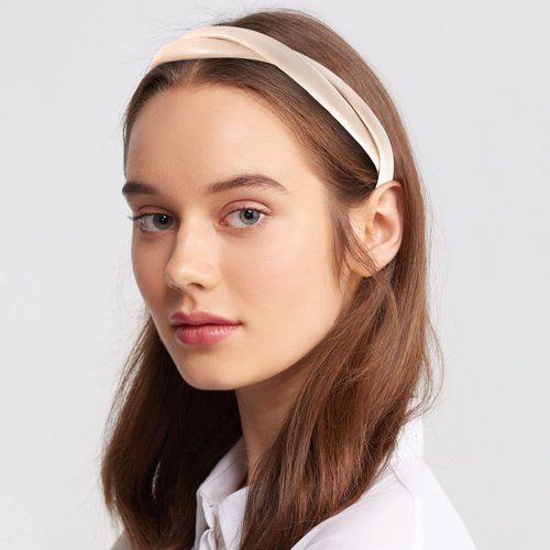 Womens Braided Headband | Leather Headbands for Women | 3-Pcs Set | Elastic PU Leather - Ideal for Daily Wear | Braided Design - Fashion Headbands for Girls | Hair Bands Suitable for Women and Girls