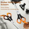 Professional Hairdressing Scissors Thinning Shears Kit, Barber Texturizing Salon Razor Edge Scissor, Japanese Stainless Steel, 6.88 Inch