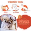 Inflatable Dog Cone Collar - Soft Protective Collar for Dogs and Cats Recovery Pet Cone, E-Collar Dog Neck Pizza Dog Cone After Surgery（No Pump）