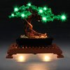 Mililier LED Light Kit for Lego Bonsai Tree 10281 Set, Compatible with Lego 10281 Building Blocks Model(Not Include Blocks Set) (Green)