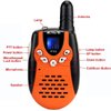 Retevis RT602 Walkie Talkies for Kids Rechargeable,KidsToy with Batteries Charger Station,Toy Walkie Talkie Kids Gifts for Boys Girls(1 Pair Orange)