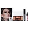 Natural Complete Eye and Lip Set - Includes Eyeshadow Palette, Eye Liner, Mascara, Lip Oil - 4 pcs
