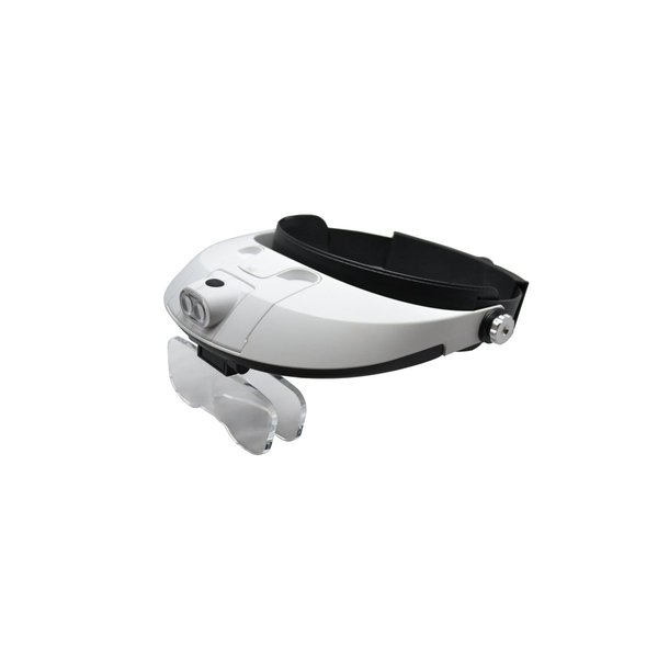 Grobet LED Illuminating headband magnifier
