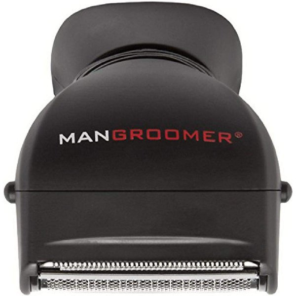 MANGROOMER Back Hair Shaver Replacement Complete Attachment Head with Shock Absorber Neck and Smooth Shaving Foil