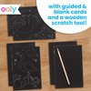 Ooly Mini Scratch & Scribble Art Kit: Funtastic Friends