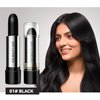 BEUKING Disposable Hair Dye Pen, Black/Dark Brown/Coffee Hair Color Stick, Long Lasting Fast Staining Washable High Saturation Cover Hair DIY Hairstyle Hair Color Touch-Up Stick (01# Black)
