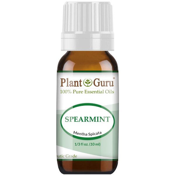 Spearmint Essential Oil 10 ml. 100% Pure Undiluted Therapeutic Grade for Aromatherapy Diffuser