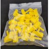 Perfection Board Game Complete Set of 25 Replacement Pieces Parts Shapes Pegs