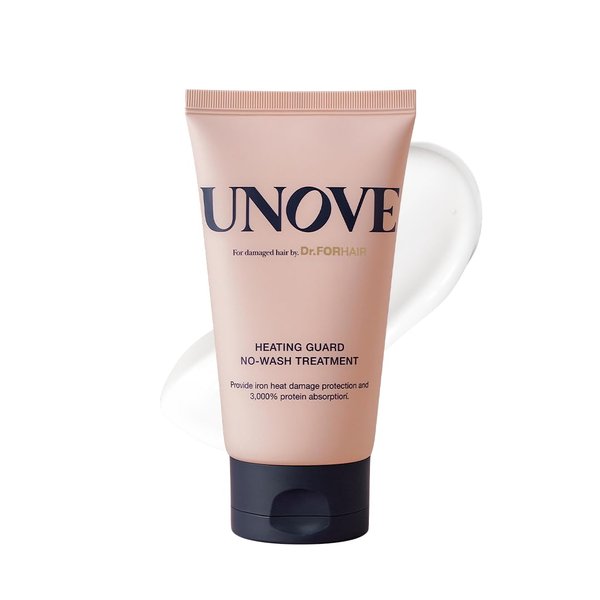 UNOVE Heating Guard No-wash Leave In Hair Treatment 147ml/4.97fl.oz | Leave-in Conditioner For Dry Damaged Hair | Heat Protectant & Frizz Control
