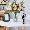 4.5" Wedding Cake Toppers Bride and Groom Figures Ornament Toy Gifts Party Decor