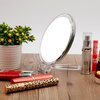 Miss Sweet Folding Hand Held Mirror with 10x Magnification & True Image, 6.1inch Travel Mirror (10X)