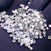 4300 Nail Rhinestones - Rhinestones & Pearls, Multi Size Shiny Rhinestone Pearls for Nail Art (White Pearls+White Rhinestones)