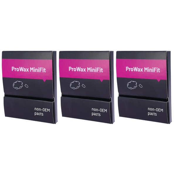 3 Packs MiniFit ProWax Filters for Oticon Alta 2 and Alta Pro 2, Nera, and Ria and Newer Receiver in The Ear Model Hearing aids by Oticon. (3)
