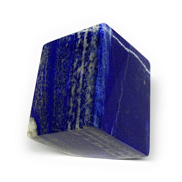 0.745 lbs, 2.2"x1.9"x1.7", Natural Untreated Lapis Lazuli Rectangle Shape Polished Gemstone, Home Decor, Gift, from Afghanistan B26165