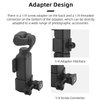 Flymile Expansion Adapter Backpack Clip Mount for DJI OSMO Pocket 3,Camera Extenion Bracket Mount,Quick Release Shoulder Strap Holder Kit Accessories
