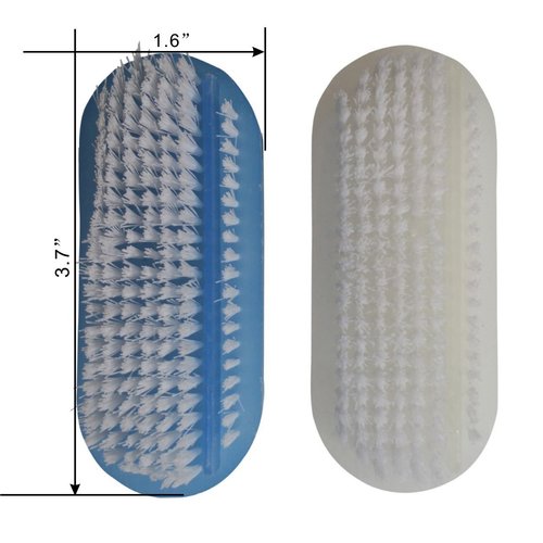 Coralpearl Hand Finger Nail Scrub Brush Set with Cuticle Remover for Deep Cleaning Small Scrubber Cleaner Tool for Men Women Gardener,Auto Mechanic,Kitchen Sink,Bathroom Bath Tub,Laundry,Shower (2)