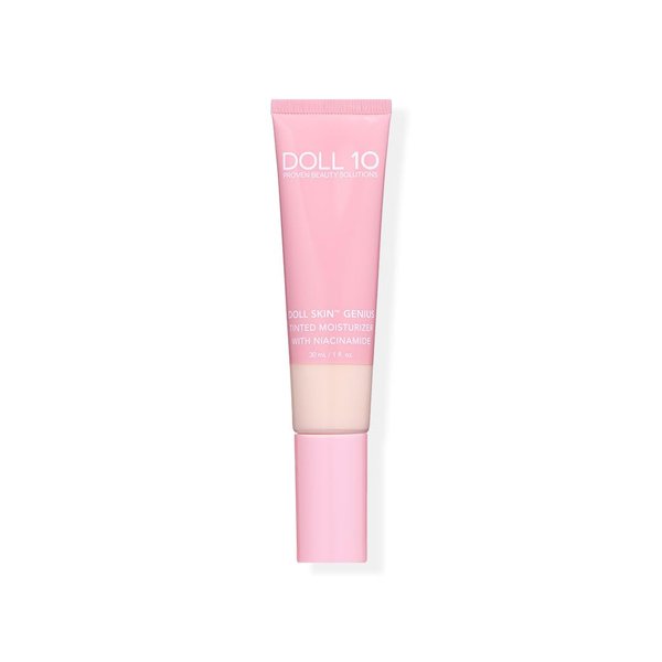 DOLL SKIN GENIUS™ TINTED MOISTURIZER WITH PLANT BASED COLLAGEN (Shade 1 (Fair/Fair-Light), 1 Fl Oz.)
