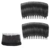 WUODHTW 2Pcs Hair Bun Invisible False Hair Clip Bump Up Comb Clip Bun Hair Fluffy Hair Pad Women Thinning Hair Accessories