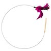 SPOT Ethical Pets Teaser Wand Cat Toy, 44", Assorted, Model Number: 52058