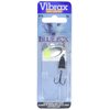 Blue Fox 60-20-71C Classic Vibrax 3/16-Ounce Fishing Spinner, Size 2, Chartreuse Tipped and Silver Flake Painted Finish