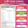 NIUTRLUXE DHEA Gummies, DHEA Supplements for Women, DHEA 100mg Chewable with Boron, Inositol and Magnesium, Pro-Aging, Ovarian Support, Sleep Support, Vegan, 60 Counts