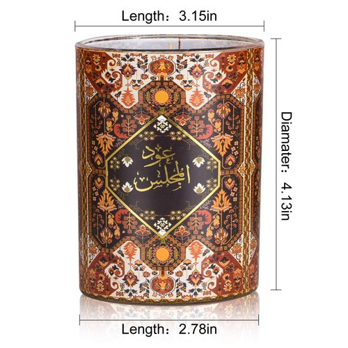 WINMI Highly Scented Candles for Home 8.5 oz 45 Hour Burn Aromatherapy Candles Gift Set for Christmas Day