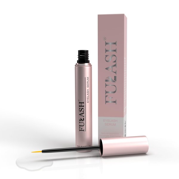 Fulash Lash Serum, Eyelash Growth Serum, Lash Enhancing Serum with Advanced Vegan Formula for Your Eyelashes Longer, Fuller, Thicker, Darker, Gift for Women 5ml