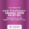 New Freshness Vaginal Odor Relief Gel for Odor Associated with Bacterial Vaginosis, Prefilled Vaginal Suppositories with Gel, 7 Ct