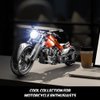 HOGOKIDS Motorcycle Building Block Set - 436 PCS Collectible Motorcycle Display Model, STEM Tech Motorbike Toy Collection Brick Kit for Adults Kids Boys Ages 6 7 8 9 10 11 12+ Years Old