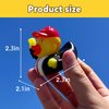 Donald Trump Rubber Ducks Bulk, 6 Pack Small 2.3 Inch, Funny Trump Duckies for Jeep Ducking, Trump 2024 Election Gifts, Bath Toys for Kids & Adults, Car Dashboard Decorations