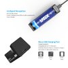 XTAR MC1 Plus 18650 battery Charger with Real 1A Max Constant Current Battery Charger (Not Included battery)