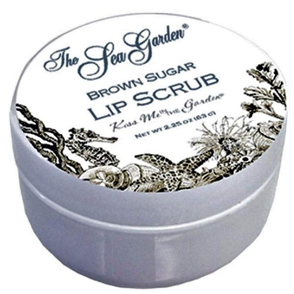 Kiss Me in The Garden - Sea Garden Collection - Brown Sugar Lip Scrub 2 OZ - Item# Kiss000147